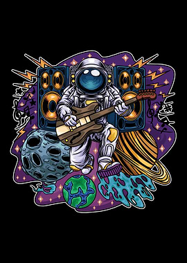 universe rocker astronaut