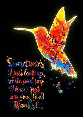 Hummingbird Quote