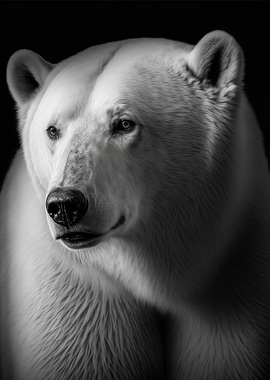 Portrait of a Polar Bear