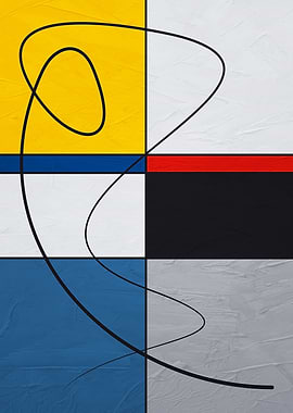 GEOMETRIC ABSTRACT 168A