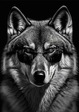 Portrait of a Wolf