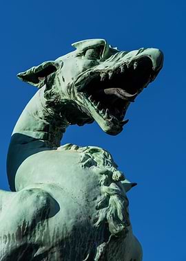 Dragon Statue In Ljubljana