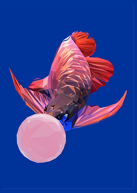 arowana bubblegum animal
