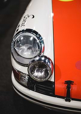 E type Jaguar Headlights