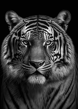 Portrait of a Tiger