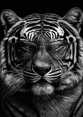 Portrait of a Tiger