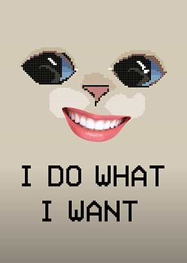 I do what i want