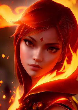 The woman of fire faith