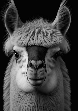 Portrait of an Alpaca