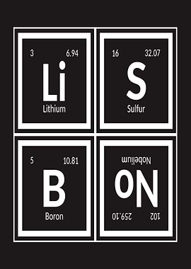 Lisbon Periodic Table