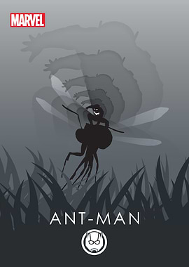 Ant-Man b&w poster