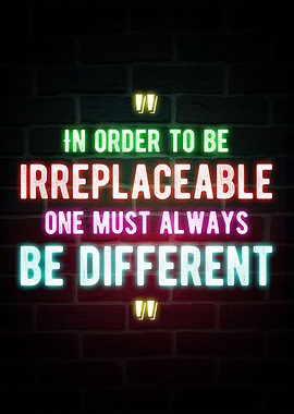 Irreplaceable Code Quote