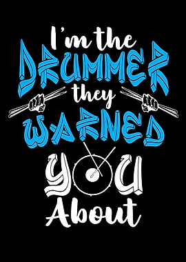 Drummer Gift Men Drumming