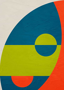 GEOMETRIC ABSTRACT 443A