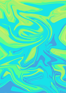 ABSTRACT GREEN PASTEL