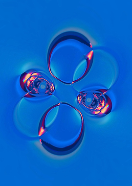 Drops Abstract Digital Art