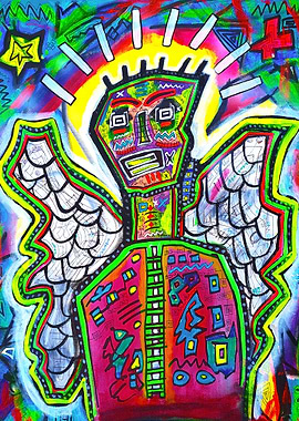 Neo Expressionism Angel