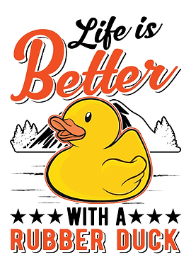 Rubber Duck Lover Bath Duc