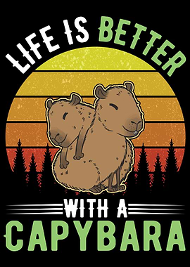 Capybara Gift Capibara