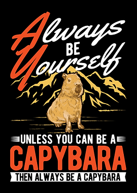 Capybara Gift Capibara