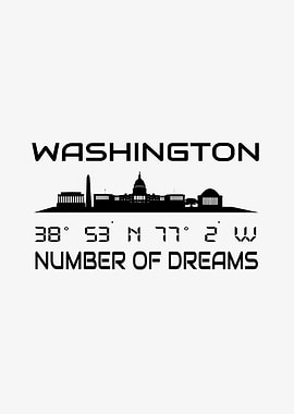 GPS Coordinates Washington