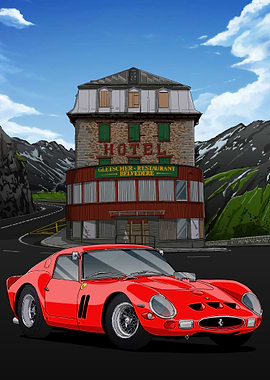Ferrari 250GTO classic car