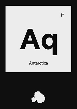 Antarctica Country Map