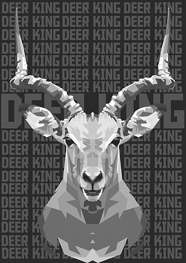 Deer grayscale