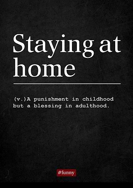 Funny Definition Home