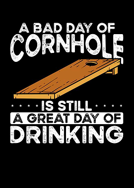 A bad day of cornhole