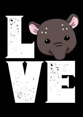 Tapir Lover Gift Women