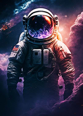 Astronaut in space