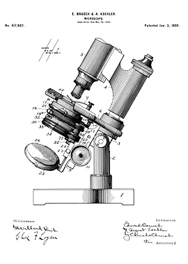 Microscope patent