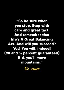 Dr seuss quote