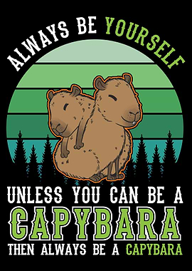 Capybara Gift Capibara