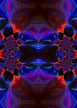 Abstract Colorful 3D Neon9