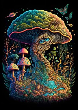 Psychedelic Mushroom