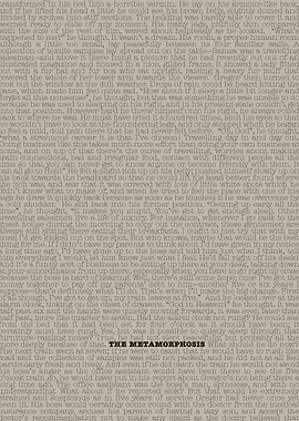 The Metamorphosis Text