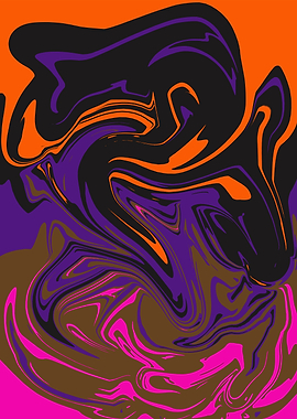 ABSTRACT DARK HALLOWEEN