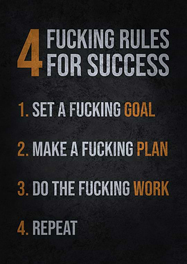 4 Rules For Success