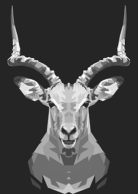 Deer grayscale 2