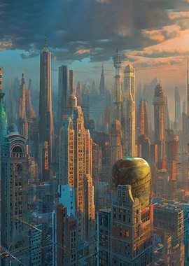Fantasy Cityscape 2