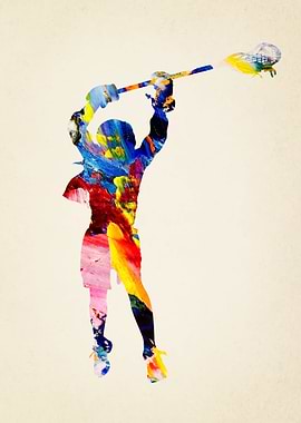 lacrosse Watercolor