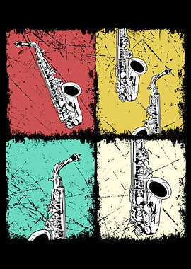 Vintage Saxophone Gifts