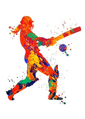 Cricket Player Woman