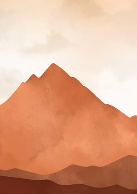 Brown Mountain Landscape