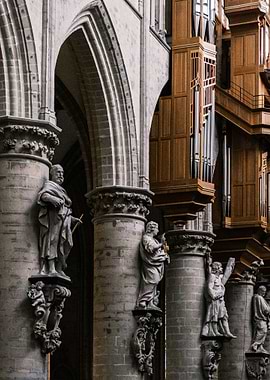 Brussels Cathedral Belgium