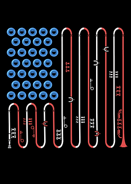 Trumpet Player 4th Of July