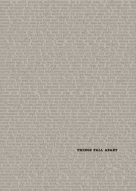 Things Fall Apart Text