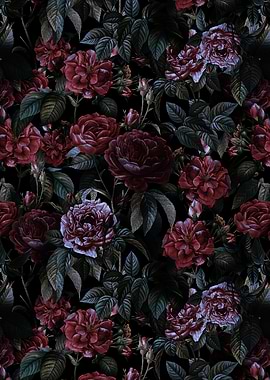 Roses Moon Garden